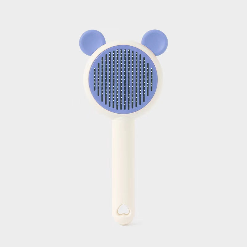 Self-Cleaning Pet Grooming Brush - Deshedding Brush for Dogs & Cats