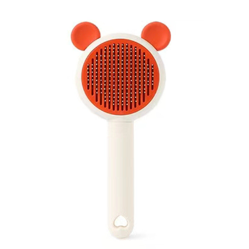 Self-Cleaning Pet Grooming Brush - Deshedding Brush for Dogs & Cats