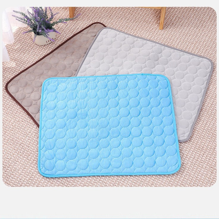 Pet Cooling Mat Ice Silk Pad