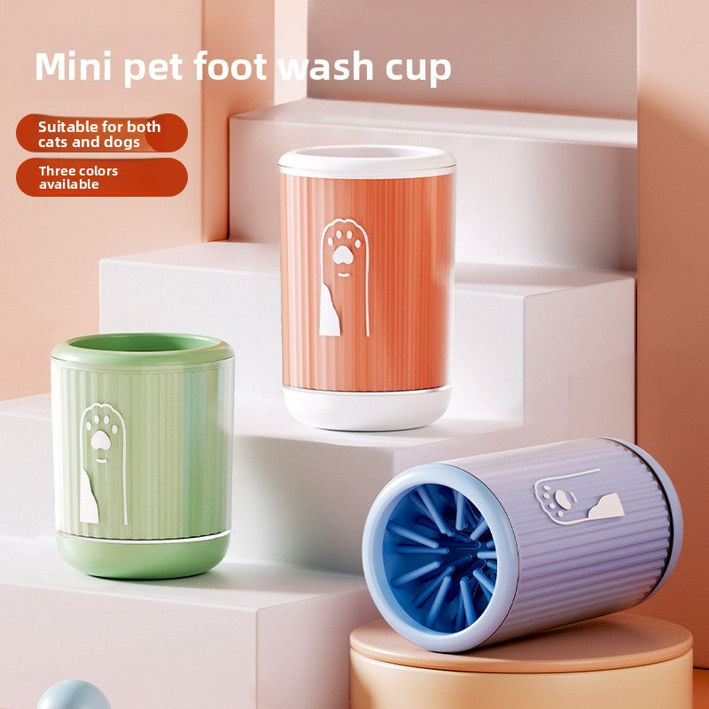 Premium Pet Paw Cleaner Cup - Fast & Gentle Mud Remover for Dogs & Cats
