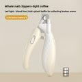 Electric Pet Nail Clipper- 2-in-1 trimming and grinding for cats and dogs.