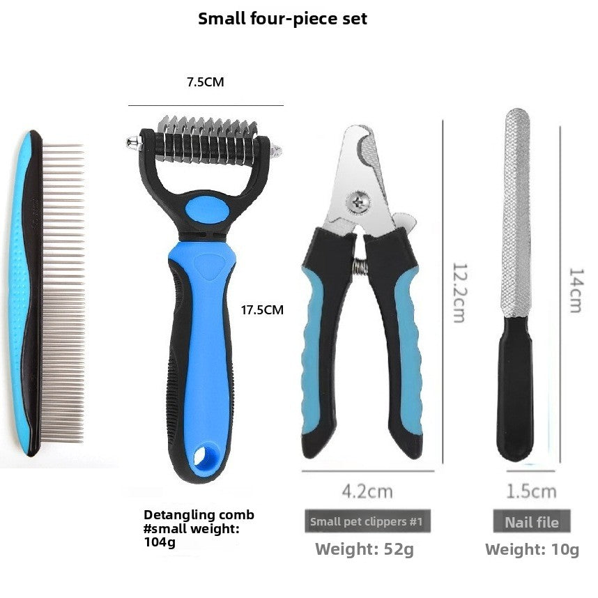 Pet Hair Removal Comb - Reusable Fur Remover for Furniture & Carpets