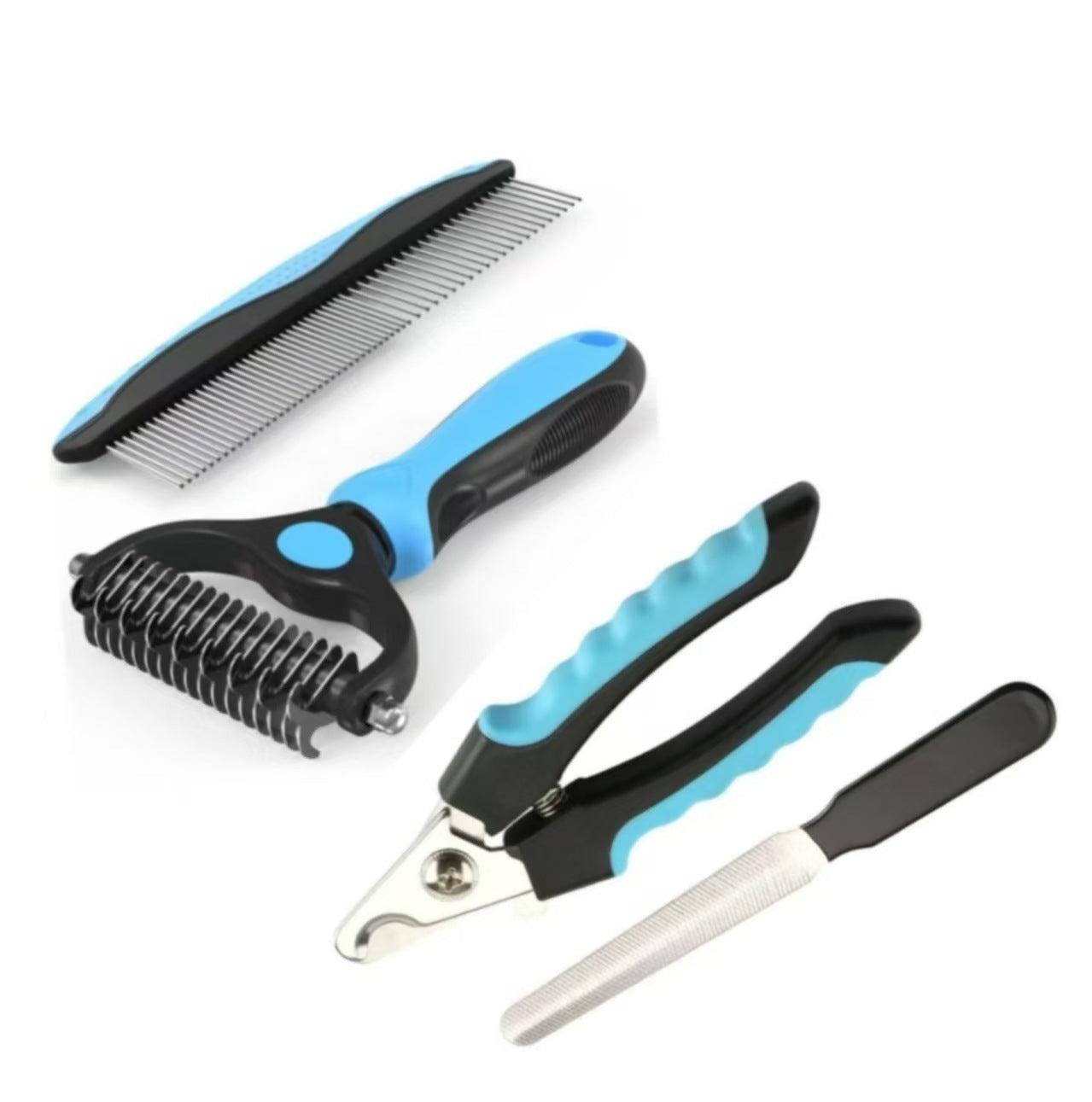 Pet Hair Removal Comb - Reusable Fur Remover for Furniture & Carpets