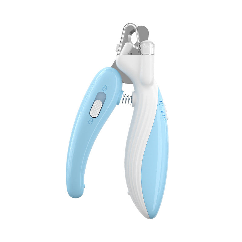 Electric Pet Nail Clipper- 2-in-1 trimming and grinding for cats and dogs.