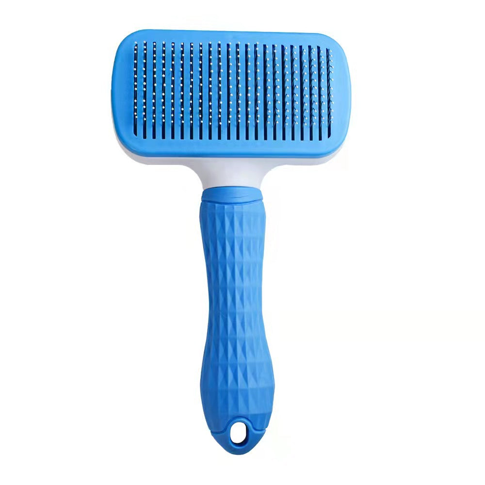 Self-Cleaning Pet Grooming Brush - Deshedding Brush for Dogs & Cats