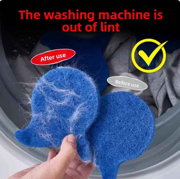 Pet Hair Remover Laundry Ball ? Reusable Lint & Fur Catcher for Washing Machine, Dog & Cat Hair Removal Tool