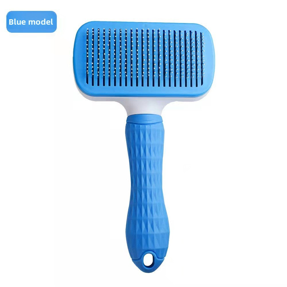 Self-Cleaning Pet Grooming Brush - Deshedding Brush for Dogs & Cats
