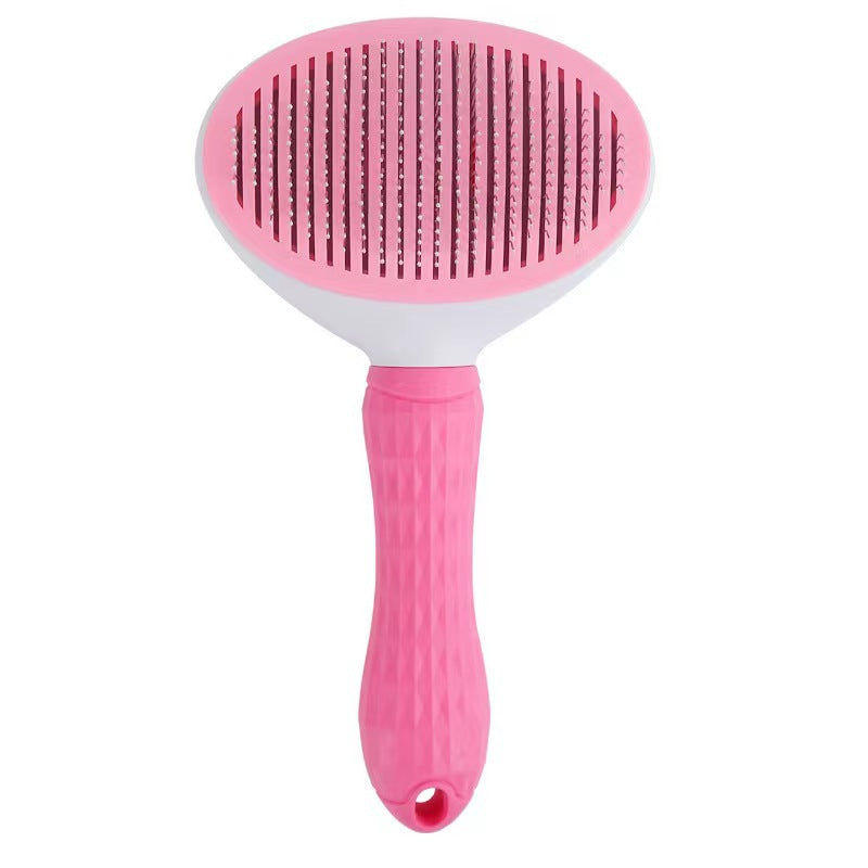 Self-Cleaning Pet Grooming Brush - Deshedding Brush for Dogs & Cats