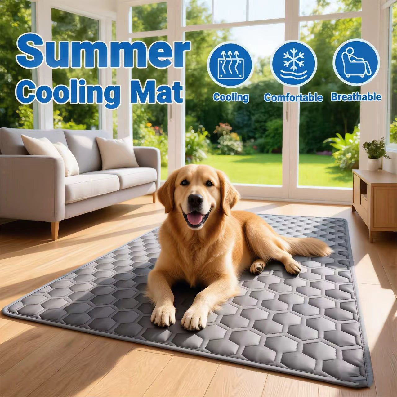 Pet Cooling Mat Summer Comfort Pad