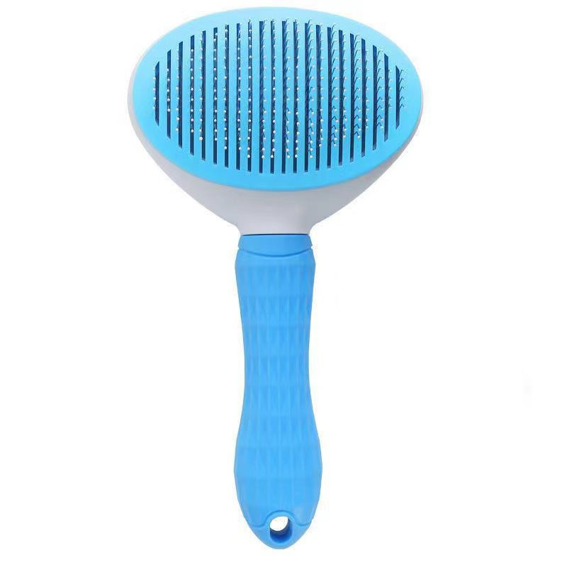 Self-Cleaning Pet Grooming Brush - Deshedding Brush for Dogs & Cats